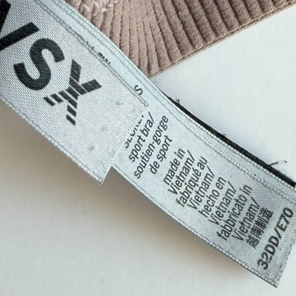 Victoria's Secret VSX Incredible Max™ Sports Bra 32DD Barest Taupe - Picture 7 of 12